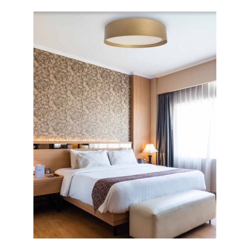 LED Stropní svítidlo SOFIE LED/50W/230V ø 60 cm zlatá