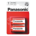 Panasonic - 2 ks Zinkouhlíková baterie C 1,5V