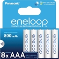 Panasonic - 8 ks Nabijecí baterie AAA Eneloop 800 mAh
