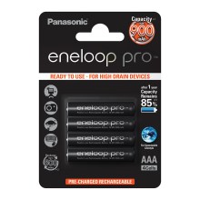 Panasonic Eneloop Pro BK-4HCDE/4BP - 4ks nabijecí baterie AAA Eneloop Pro NiMH/1