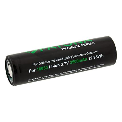 PATONA - Aku 18650 Li-lon 3500 mAh PREMIUM 3,7V