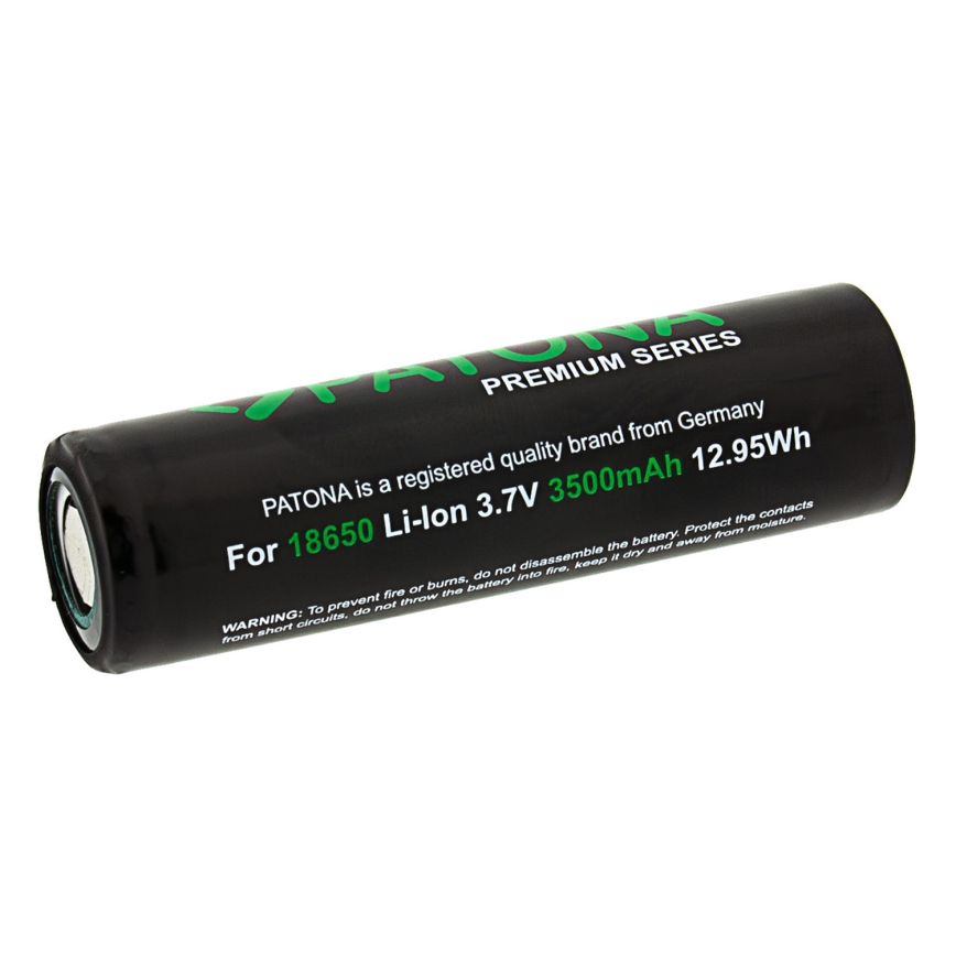 PATONA - Aku 18650 Li-lon 3500 mAh PREMIUM 3,7V