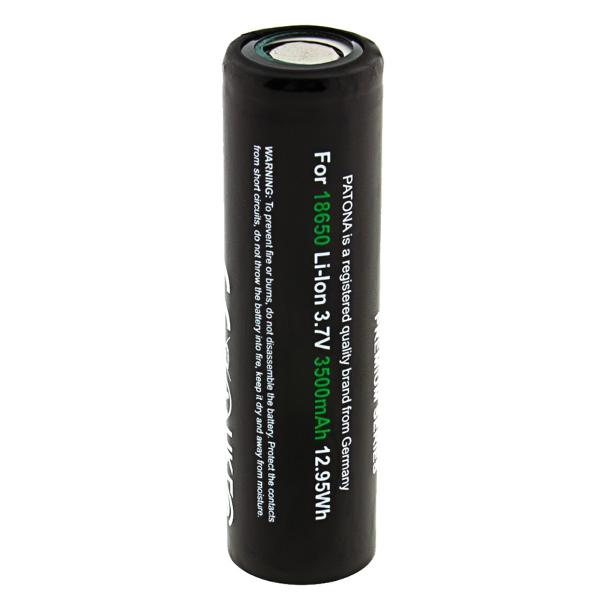 PATONA - Aku 18650 Li-lon 3500 mAh PREMIUM 3,7V