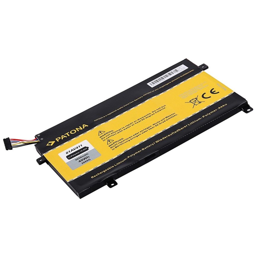 PATONA - Aku Lenovo Thinkpad E470/E475 4400mAh Li-lon 10,95V 01AV411