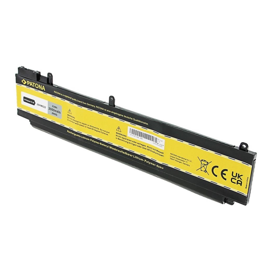 PATONA - Aku Lenovo Thinkpad T460s/T470s 2000mAh Li-Pol 11,1V 00HW022