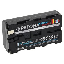 PATONA - Aku Sony NP-F550/F330/F570 3500mAh Li-Ion Platinum USB-C nabíjení