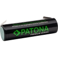 PATONA - Baterie 18650 Li-lon 3000mAh PREMIUM 3,7V s páskovými vývody pro pájení