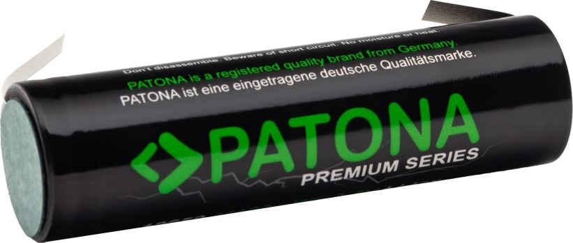 PATONA - Baterie 18650 Li-lon 3000mAh PREMIUM 3,7V s páskovými vývody pro pájení