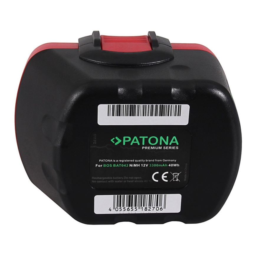 PATONA - Baterie Bosch 12V 3300mAh Ni-MH Premium
