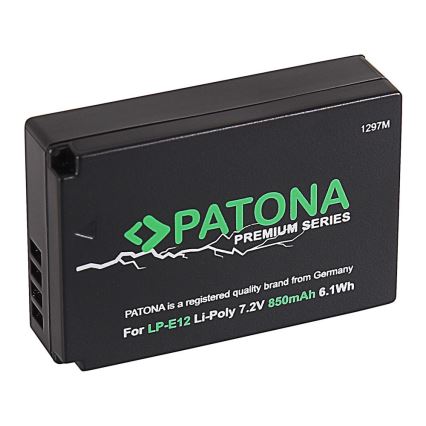 PATONA - Baterie Canon LP-E12 850mAh Li-Ion PREMIUM