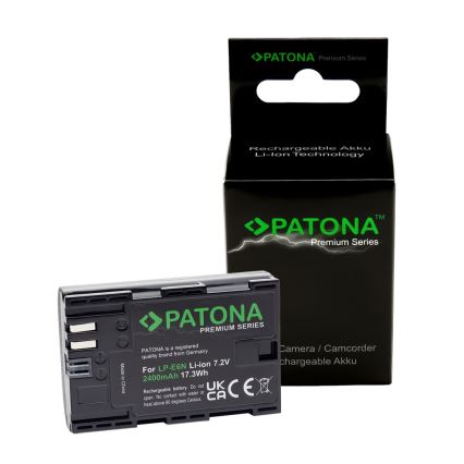 PATONA - Baterie Canon LP-E6N 2400mAh Li-Ion Premium 80D