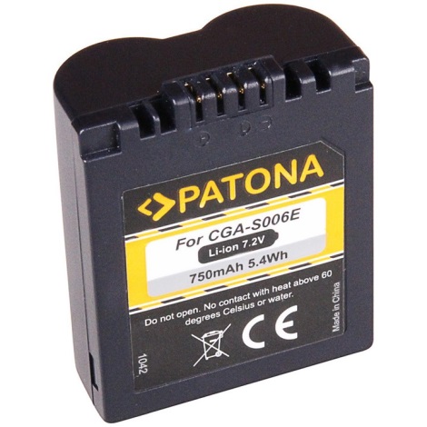 PATONA - Baterie Panasonic CGA-S006E 750mAh Li-Ion