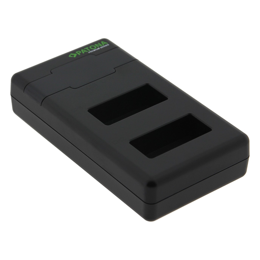 PATONA - Rychlonabíječka Dual Canon LP-E17 + kabel USB-C 0,6m