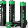 PATONA - SADA 4x Baterie AAA/LR03 Li-Pol 500mAh 1,5V s USB-C nabíjením