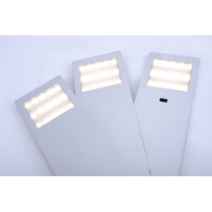 Paul Neuhaus 1121-95-3 - SADA 3x LED Osvětlení nábytku se senzorem HELENA LED/2W/230V