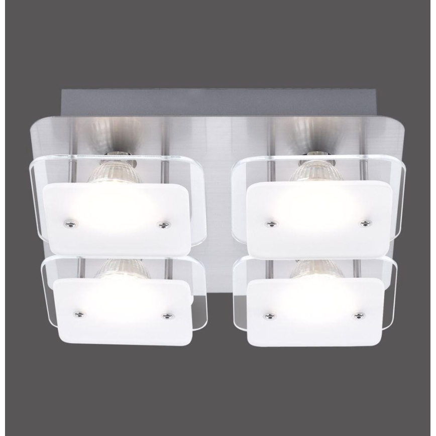 Paul Neuhaus 12832-55 - LED Stmívatelné stropní svítidlo JAKOB 4xGU10/4W/230V