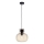 Paul Neuhaus 2003-27 - Lustr na lanku SHITAKE 1xE27/10W/230V pr. 25 cm kouřová
