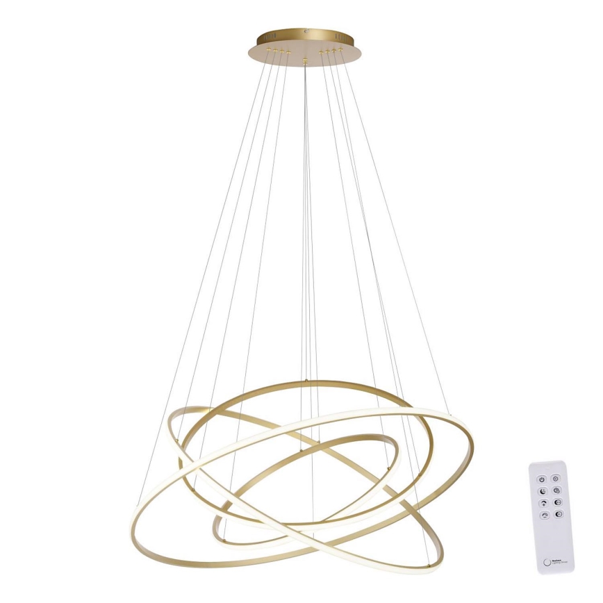 Paul Neuhaus 2124-60 - LED Stmívatelný lustr na lanku TESSARA LED/97W/230V 2700-5000K + dálkové ovládání