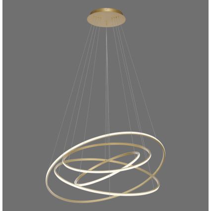 Paul Neuhaus 2124-60 - LED Stmívatelný lustr na lanku TESSARA LED/97W/230V 2700-5000K + dálkové ovládání