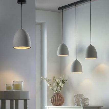 Paul Neuhaus 2231-22 - Lustr na lanku ETON 1xE27/40W/230V beton