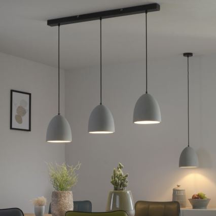Paul Neuhaus 2231-22 - Lustr na lanku ETON 1xE27/40W/230V beton
