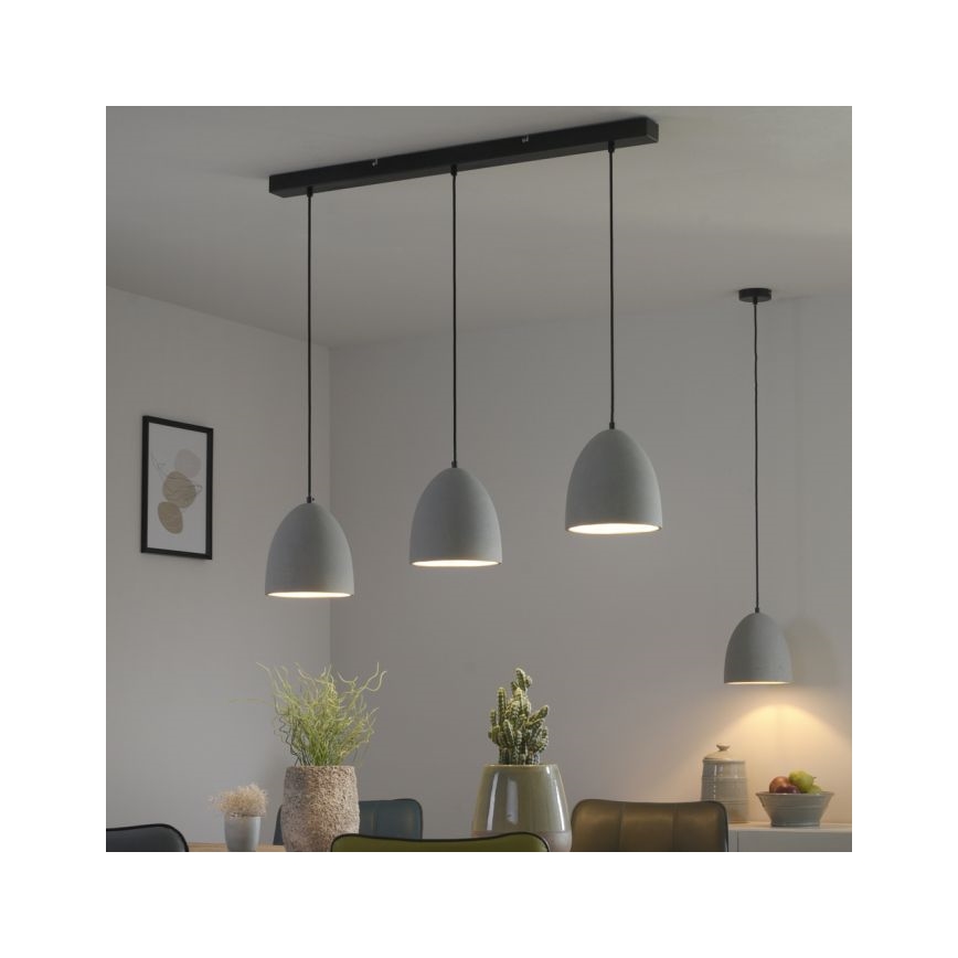 Paul Neuhaus 2231-22 - Lustr na lanku ETON 1xE27/40W/230V beton