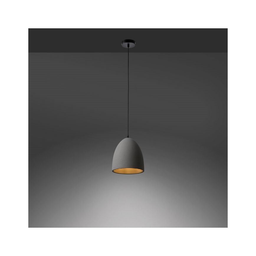 Paul Neuhaus 2231-22 - Lustr na lanku ETON 1xE27/40W/230V beton