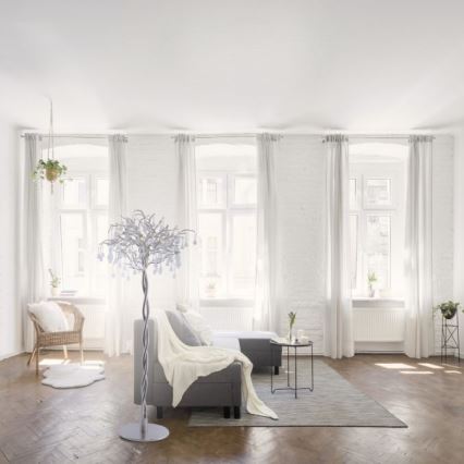 Paul Neuhaus 232-55 - Stojací lampa ICICLE 5xG9/40W230V lesklý chrom