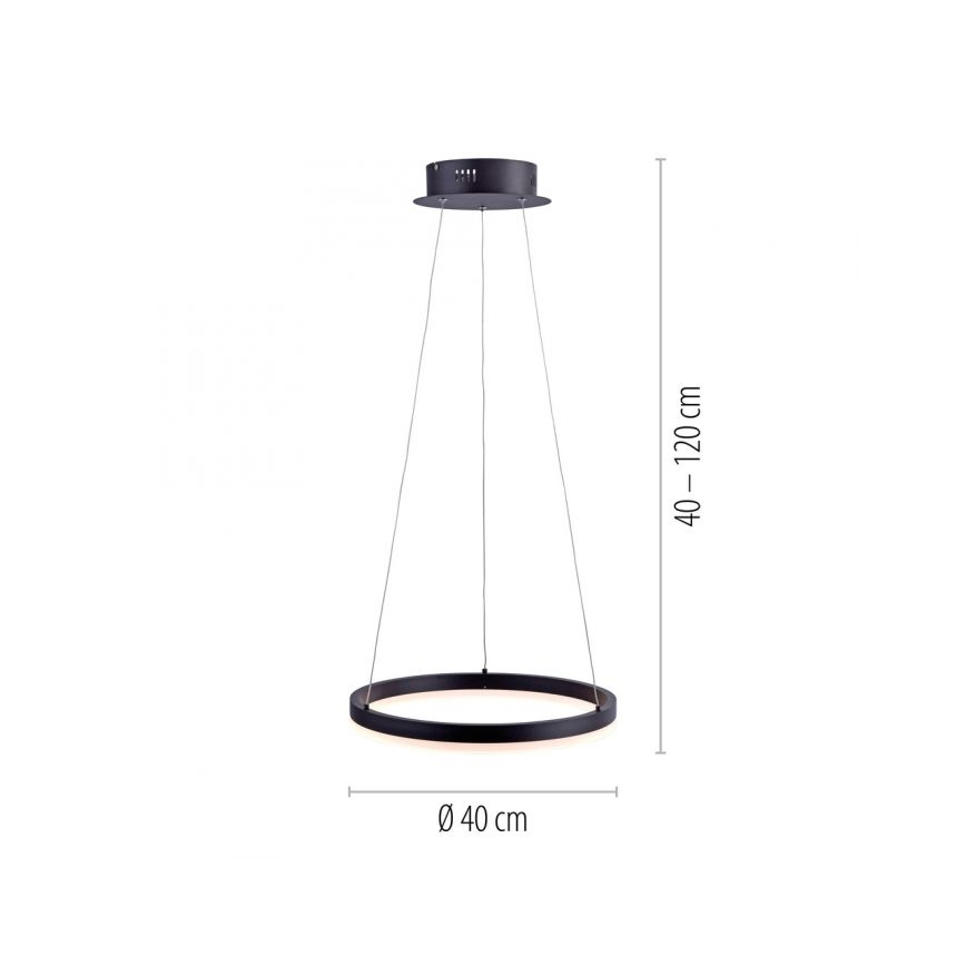 Paul Neuhaus 2381-13 - LED Stmívatelný lustr na lanku TITUS LED/28W/230V