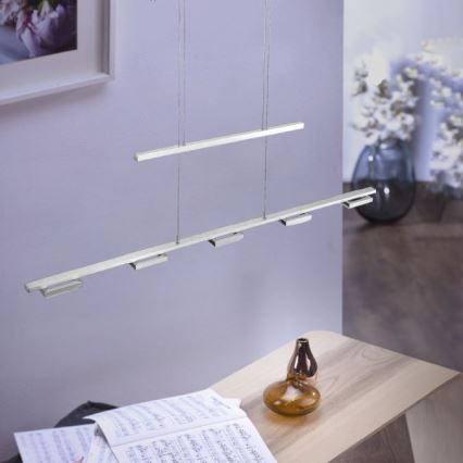 Paul Neuhaus 2446-55 - LED Stmívatelný lustr na lanku INIGO 5xLED/4W/230V