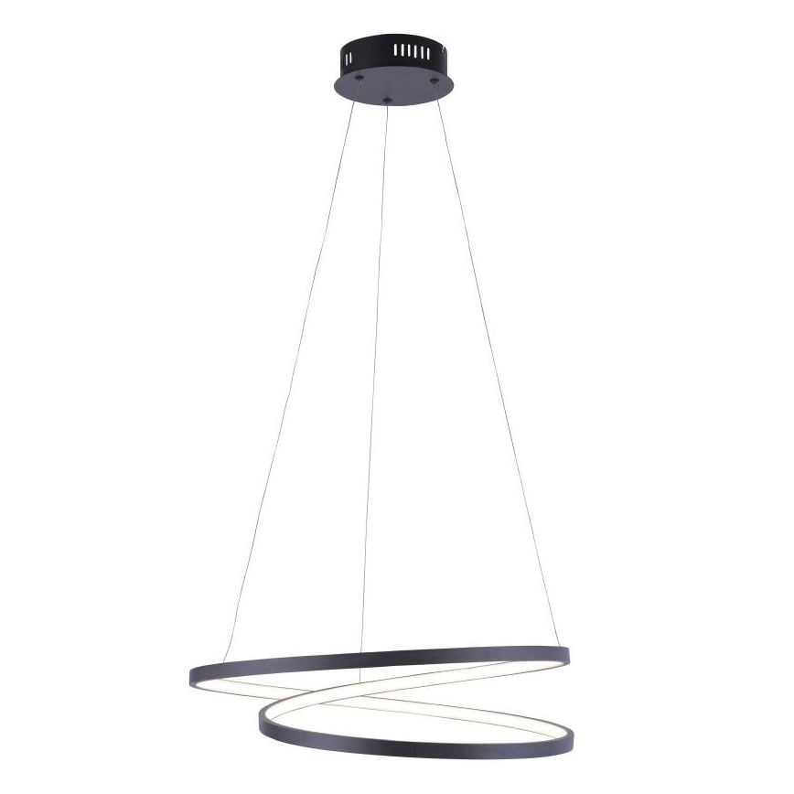 Paul Neuhaus 2472-18 - LED Stmívatelný lustr na lanku ROMAN LED/30W/230V černá