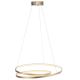 Paul Neuhaus 2474-12 - LED Stmívatelný lustr na lanku ROMAN LED/40W/230V zlatá