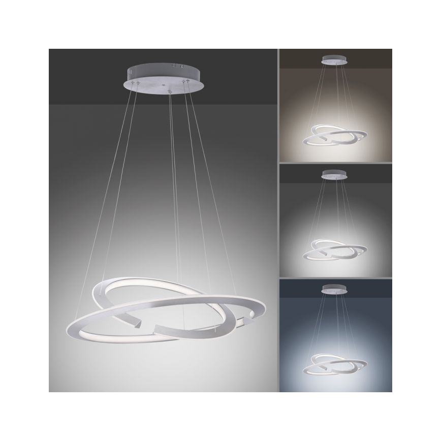 Paul Neuhaus 2491-55 - LED Stmívatelný lustr na lanku ALESSA 2xLED/26W/230V + dálkové ovládání