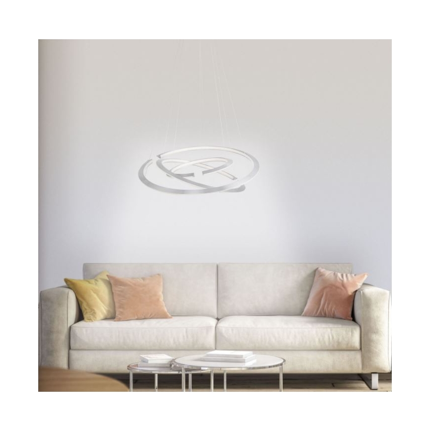Paul Neuhaus 2493-55 - LED Stmívatelný lustr na lanku ALESSA 3xLED/38W/230V + dálkové ovládání