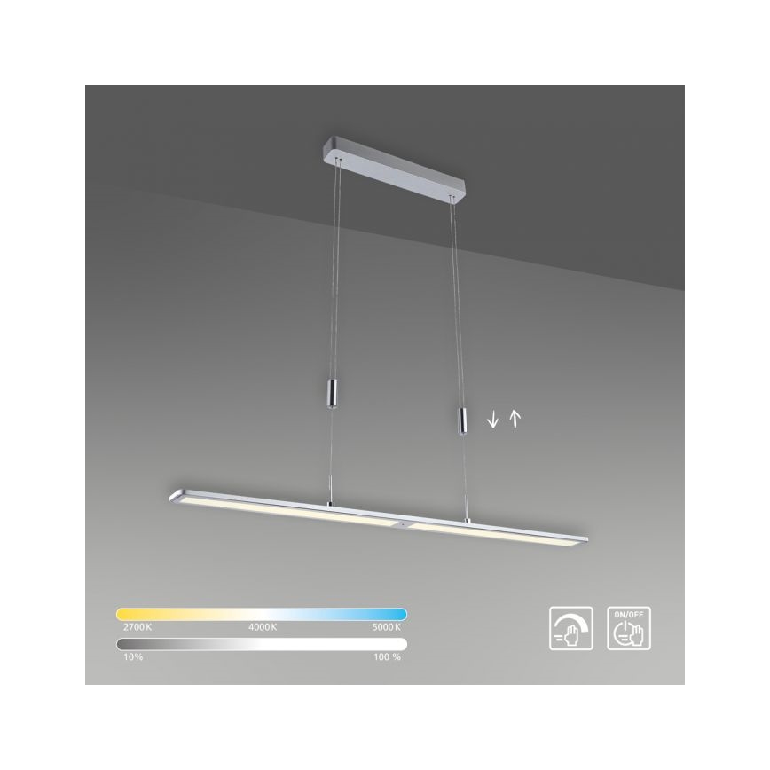 Paul Neuhaus 2565-95 - LED Stmívatelný lustr na lanku se senzorem NIKA LED/35W/230V