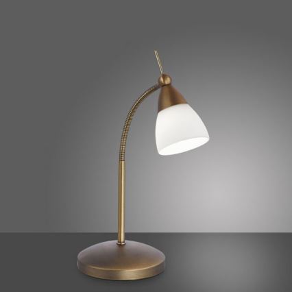 Paul Neuhaus 4001-11 - LED Stmívatelná dotyková stolní lampa PINO 1xG9/3W/230V měď