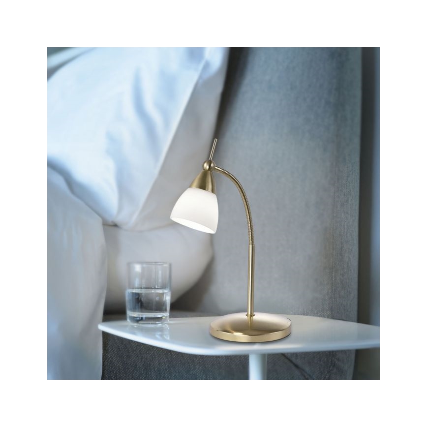 Paul Neuhaus 4001-60 - LED Stmívatelná dotyková stolní lampa PINO 1xG9/3W/230V zlatá
