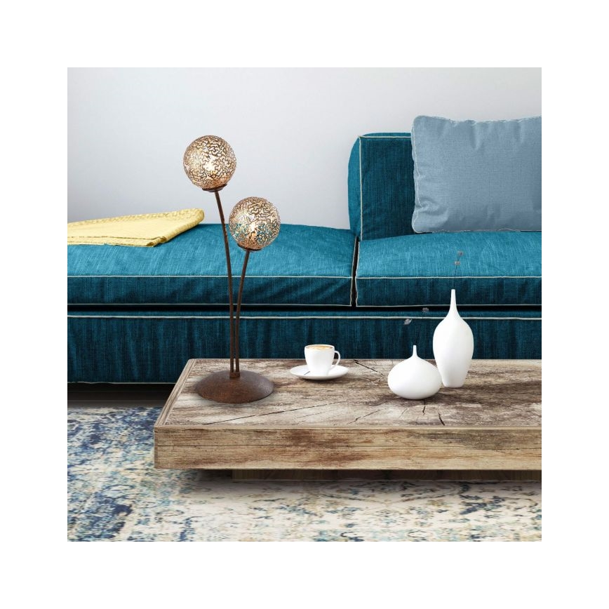 Paul Neuhaus 4032-48 - Stolní lampa GRETA 2xG9/40W/230V