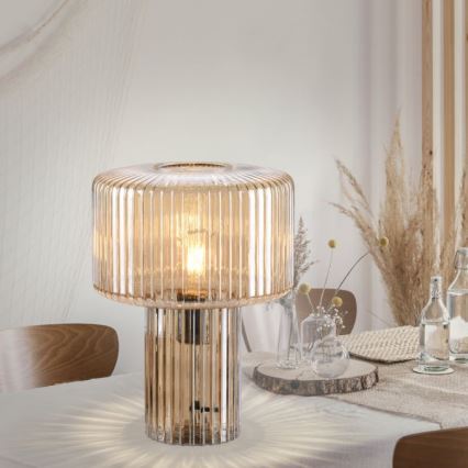 Paul Neuhaus 4092-27 - Stolní lampa FUNGUS 1xE27/10W/230V béžová