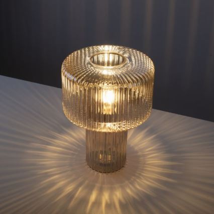 Paul Neuhaus 4092-27 - Stolní lampa FUNGUS 1xE27/10W/230V béžová