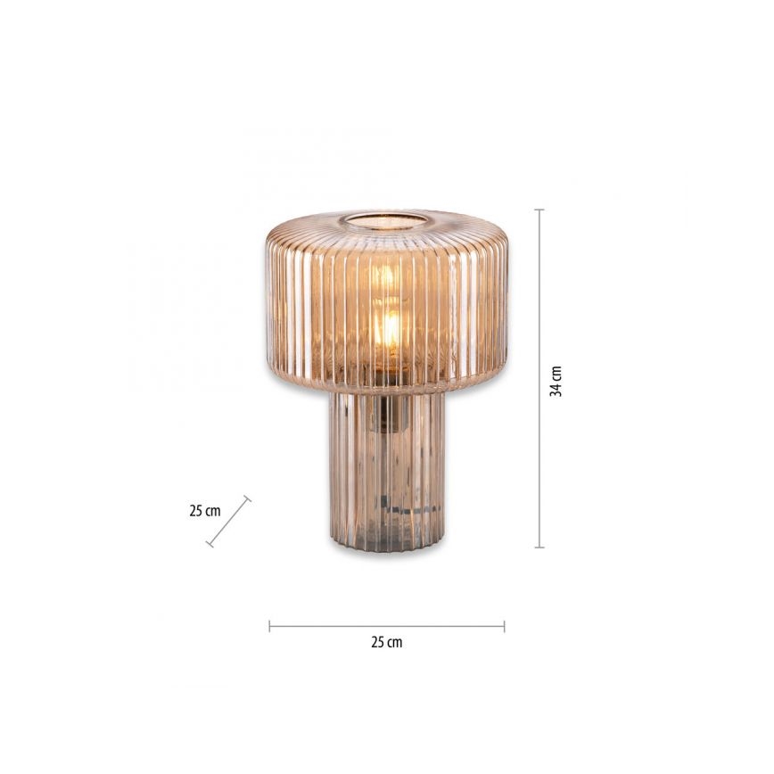 Paul Neuhaus 4092-27 - Stolní lampa FUNGUS 1xE27/10W/230V béžová