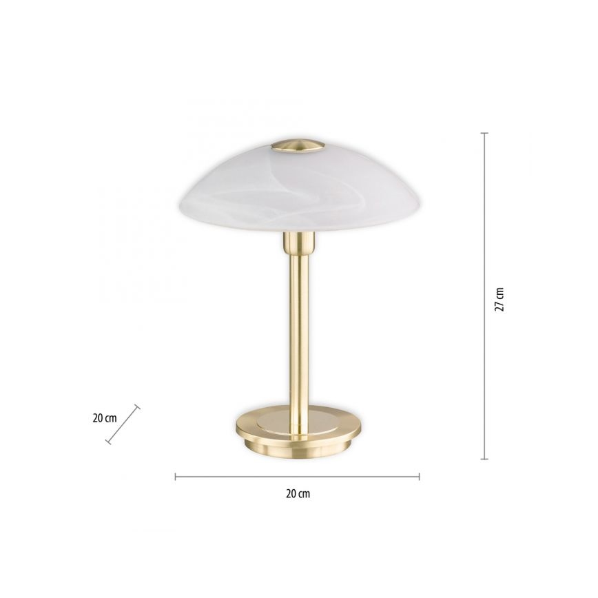 Paul Neuhaus 4235-60 - Stmívatelná dotyková stolní lampa ENOVA 1xG9/28W/230V