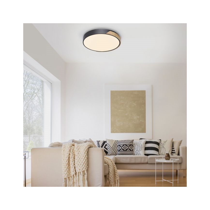 Paul Neuhaus 6071-18 - LED Stmívatelné stropní svítidlo Q-PIATO LED/35W/230V pr. 51 cm 2700-5000K Wi-Fi + dálkové ovládání