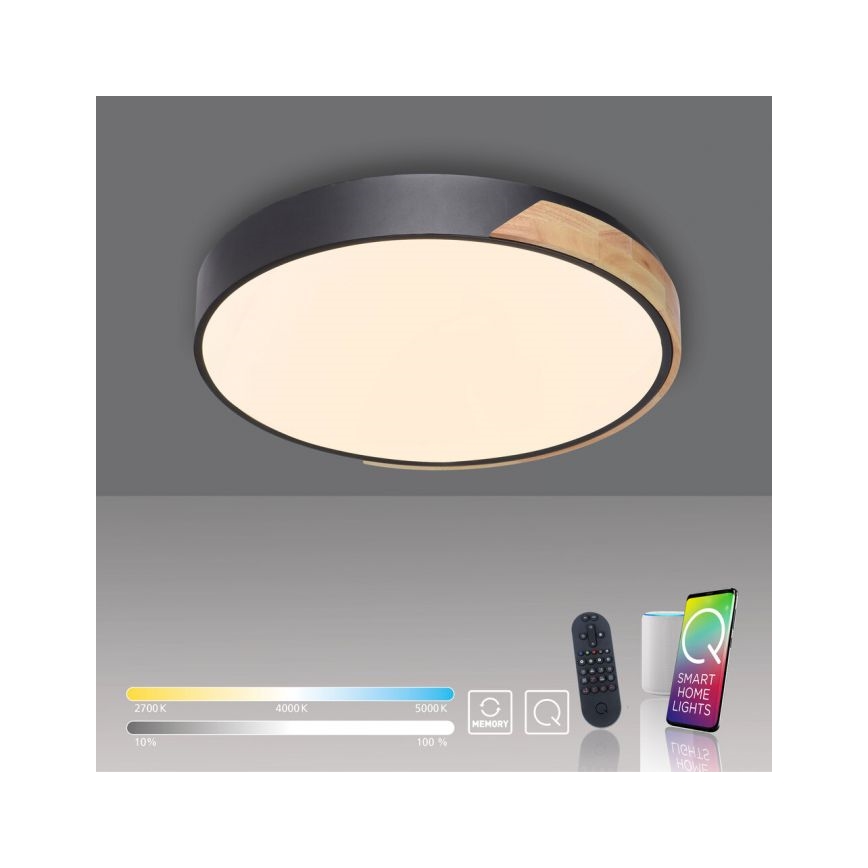 Paul Neuhaus 6071-18 - LED Stmívatelné stropní svítidlo Q-PIATO LED/35W/230V pr. 51 cm 2700-5000K Wi-Fi + dálkové ovládání