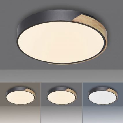 Paul Neuhaus 6071-18 - LED Stmívatelné stropní svítidlo Q-PIATO LED/35W/230V pr. 51 cm 2700-5000K Wi-Fi + dálkové ovládání