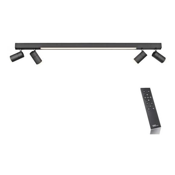 Paul Neuhaus 6121-13 - LED Stmívatelné bodové svítidlo PURE 4xLED/4W/230V + LED/9W 2700-5000K + dálkové ovládání