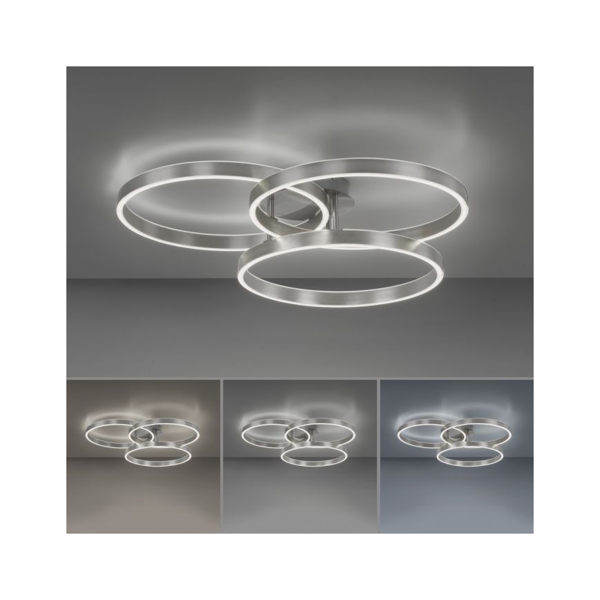 Paul Neuhaus 6233-55 - LED Stmívatelné stropní svítidlo PAAN LED/45,5W/230V 2700-5000K + dálkové ovládání