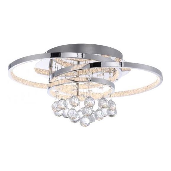 Paul Neuhaus 6267-17 - LED Stmívatelné stropní svítidlo ROTAZO LED/32W/230V pr. 45 cm lesklý chrom