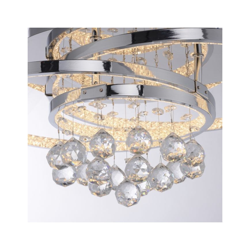 Paul Neuhaus 6267-17 - LED Stmívatelné stropní svítidlo ROTAZO LED/32W/230V pr. 45 cm lesklý chrom