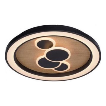 Paul Neuhaus 6284-79 - LED Stropní svítidlo ELIZA LED/55,5W/230V pr. 60 cm dub